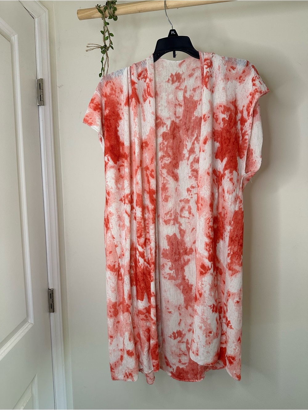 Women’s OS | Tie Dye Open Front Kimono / Cover Up